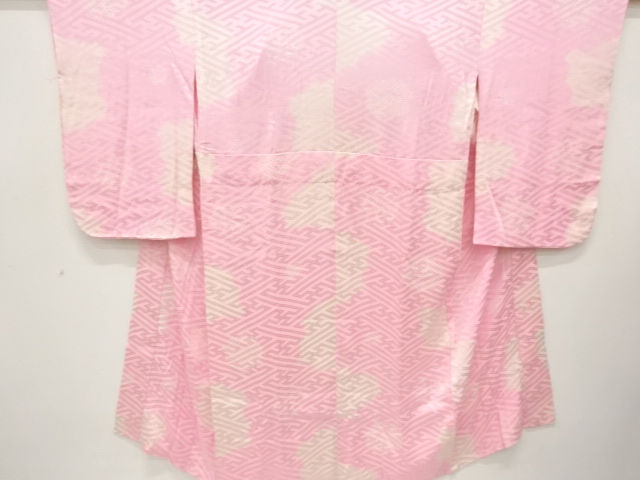 Japanese Kimono / Chirimen Kinsha Silk